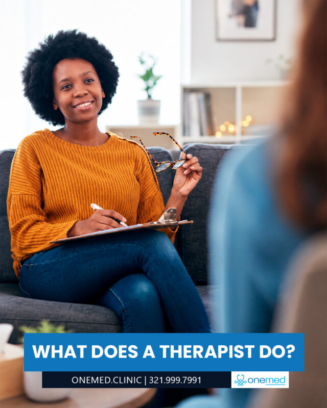 What Do Therapists Do